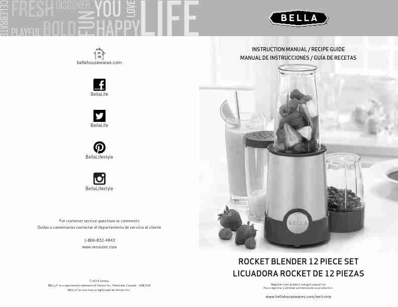 Bella Cucina Rocket Blender Instruction Manual-page_pdf